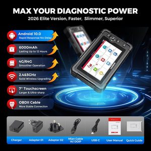 เครื่องสแกน OBD2 แบบสองทิศทาง LAUNCH X431 CRP919E 2.0 ระดับมืออาชีพ เครื่องมือวินิจฉัยระบบเต็มรูปแบบ CANFD DoIP 35 ฟังก์ชั่นรีเซ็ต พร้อมอ่านโค้ด - Product Image 6