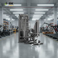 Machine de musculation des cuisses intérieures et extérieures SK Commercial 3D, design réglable pour l'entraînement des muscles des hanches et des jambes, équipement de fitness pour salle de sport