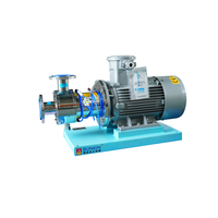 Émulsifiant horizontal à cisaillement élevé monophasé antidéflagrant 22KW pour émulsions, cosmétiques, huiles et détergents