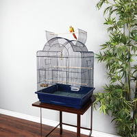 Cage à oiseaux ouverte sur le toit pour petits oiseaux moyens perruches pinsons calopsitte