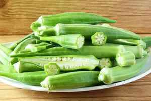 Poudre d'okra 100% OEM, riche en antioxydants et en vitamines, haute teneur en fibres alimentaires, poudre d'okra naturelle - Product Image 2