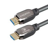 Câble haute vitesse plaqué or de qualité supérieure 2024, 15 m, pour 4K 2.0, pour projecteur, ordinateur, moniteur