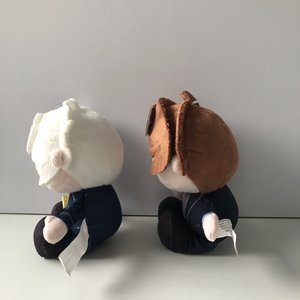 Envío Directo: Muñeco de algodón de piernas largas AMG, Mercancía Good Omens, Llavero de peluche, Colgante de peluche esponjoso con cuerpo voluminoso CA para fans - Product Image 3