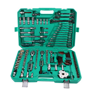 Chrome Vanadium Steel 128 Piece Socket Wrench Set For Automotive And Home Repair Tool Kit 1/2 In Drive - Product Image 5