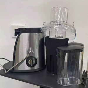 Exprimidor Masticador Eléctrico de Acero Inoxidable de Una Sola Velocidad para Uso en el Hogar, al Aire Libre y en Hoteles con Recipiente para Pulpa, Jugo Puro Sin Filtro - Product Image 5