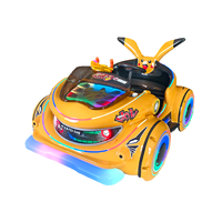 Voiture Pika jaune de haute qualité Voiture électrique autoportée Attraction de parc d'attractions à vendre