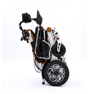 <span class=keywords><strong>Silla</strong></span> eléctrica de lujo ultraligera para discapacitados, <span class=keywords><strong>silla</strong></span> de ruedas eléctrica plegable para personas discapacitadas, andadores para discapacitados - Product Image 6