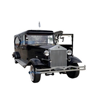 Cercueil électrique de luxe classique, voiture funéraire, voiture-cercueil avec certification CE / Cercueil vintage - Product Image 1