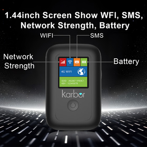 Karbor 4G LTE Xách Tay Wifi 6 2.4Ghz Router Hotspot Router Không Dây <span class=keywords><strong>Sim</strong></span> Khe Cắm Thẻ <span class=keywords><strong>Sim</strong></span> Chức Năng Voip Cho SOHO Di Động Truy Cập Internet - Product Image 5