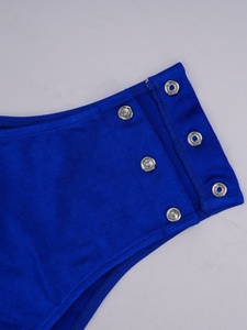 Traje de Gimnasia y Danza para Hombre, Leotardo de Ballet Latino con Mangas Largas y Botones en la Entrepierna, Ropa de Danza para Entrenamiento y Actuaciones en Escenario - Product Image 5