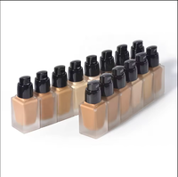 Fond de Teint Liquide Hydratant Éclaircissant Waterproof Anti-rides Couvrance Totale Contrôle du Sébum Effet Miroir Minimisation des Pores