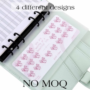 Hongbo nuevo superventas esmerilado/papel <span class=keywords><strong>A6</strong></span> lindo tablero para carpetas de presupuesto como dinero/Organización de inserción de efectivo a $10/$20/$<span class=keywords><strong>50</strong></span> - Product Image 3