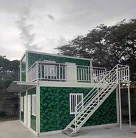 Unité Modulaire Préfabriquée de Qualité Supérieure avec Salle de Bain Privée, Esthétique Moderne, pour Bâtiment de Bureau, Chambre d'Hôtel, Maison Sandwich