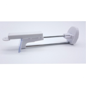 Retail Store Metal Steel Slatwall Panel Security Hanging <b>Display</b> Pegboard <b>Hooks</b> for Supermarket - Product Image 5