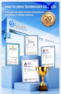 แถบยางซิลิโคนสีแดงแบบยืดหยุ่นสูง ปิดผนึกทรงกลม <span class=keywords><strong>โอ</strong></span>ริง ซีลกันน้ำ - Product Image 6