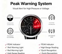 Compteur de vitesse numérique F9 OBD2 pour voiture, écran LCD LED, 7 couleurs réglables, température de l'eau, compte-tours