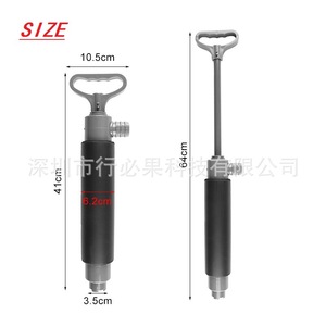 Pompe à eau portable en plastique Hand Bildhe pour kayaks, lacs et rivières – Idéale pour les activités récréatives - Product Image 2