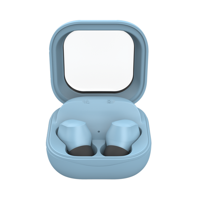 Clear Window In-Ear TWS Earbuds for 5.4 Touch Control HD Call IPX4 Waterproof Lightweight LED Indicator 5.4 3-4hrs