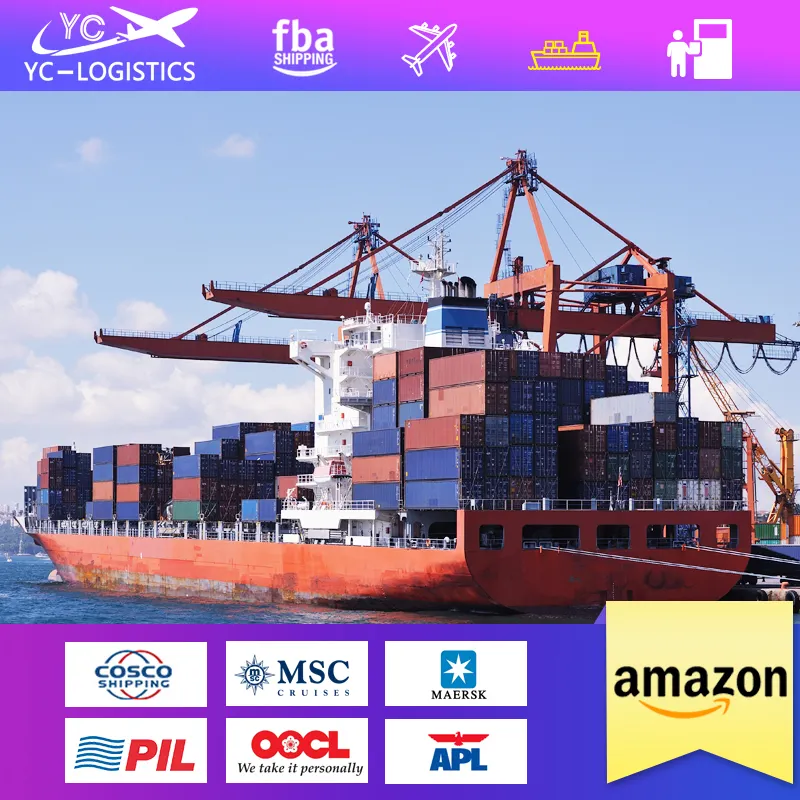 Harga Pengiriman Laut Internasional LCL FCL Container Shipping Service Tiongkok Ke Korea Selatan