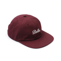 Gorra Snapback Personalizada de 6 Paneles con Logotipo Bordado, Gorra Polo de Visera Plana