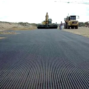 Fiberglass Geogrid: Two-way Warp-knitted Geogrid