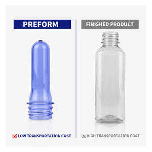 30mm cổ vật nuôi phôi cho chai nước khoáng cấp thực phẩm tùy chỉnh nguyên liệu nhựa nguyên chất 13g-55g Trọng lượng - Product Image 4