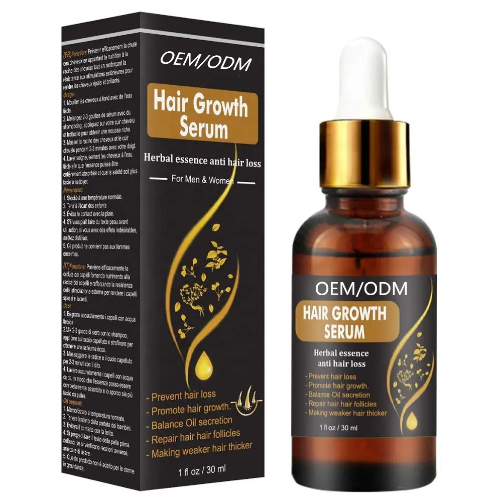 Serum Rambut Label Pribadi, Minyak Serum Perawatan Rambut untuk Menghentikan Rambut Rontok, Minyak Pertumbuhan Rambut Tumbuh Lebih Cepat