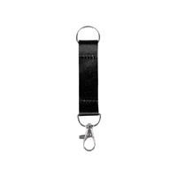 Lanière en polyester de 3/4 po pour sublimation avec boucle de sécurité détachable et clip pivotant en métal – Porte-clés durable et tendance