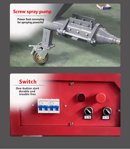 Chuyên nghiệp 220V tường thạch cao vữa phun máy với sản lượng ổn định - Product Image 4