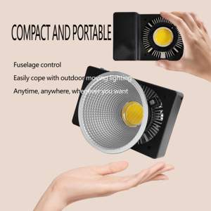 Lumière vidéo COB 100W pour l'éclairage <span class=keywords><strong>photographique</strong></span> de studio Photo et vidéo en direct <span class=keywords><strong>effet</strong></span> stroboscopique - Product Image 6