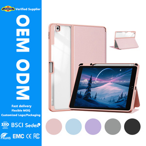 เคสแท็บเล็<span class=keywords><strong>ต</strong></span>พกพาสำหรับ <span class=keywords><strong>iPad</strong></span> <span class=keywords><strong>Pro</strong></span> 13 นิ้ว <span class=keywords><strong>แบ</strong></span>บ ODM OEM พร้อมที่ใส่ปากกา ป้องกันการ<span class=keywords><strong>ต</strong></span>กกระแทก พับได้ ปิด/เปิดอั<span class=keywords><strong>ต</strong></span>โนมั<span class=keywords><strong>ต</strong></span>ิด้วยแม่เหล็ก - Product Image 1