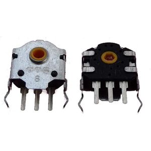 JAGTRADE TTC 8 มม. ตัวถอดรหัสเอนโค้ดเดอร์ แกนสีเหลือง เซ็นเซอร์ออปติคอล สำหรับซ่อมเมาส์ไร้สาย G Pro - Product Image 1