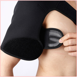 Cao su tổng hợp vải ổn định có thể điều chỉnh nén thể thao cú đúp bảo vệ vai hỗ trợ vành đai cho chấn thương - Product Image 6