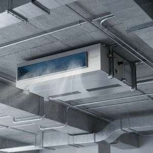 Aire Acondicionado por Conductos R32 con Bomba de Calor de 18k-60k BTU, Unidad de Aire Acondicionado Split Multizona de Techo Oculto Tipo Ducto - Product Image 5