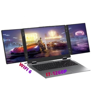 Tiga tiga layar ekstensi 16 inci Laptop 10.5 inci ganda WIFI 6 RJ45 Intel I7 12 Gen <span class=keywords><strong>DDR4</strong></span> 16GB 32GB 64GB Laptop <span class=keywords><strong>RAM</strong></span> - Product Image 1