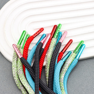 Aglets métalliques personnalisés en gros, embouts <span class=keywords><strong>de</strong></span> cordon creux en alliage pour accessoires vestimentaires, sweats à capuche et vêtements - Product Image 6