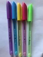 Stylo à bille en plastique SHIRLEYYA personnalisé avec boîte intérieure en PVC, pointe fine de 0,7 mm, écriture en bleu, rouge ou noir, stylo piano très vendu