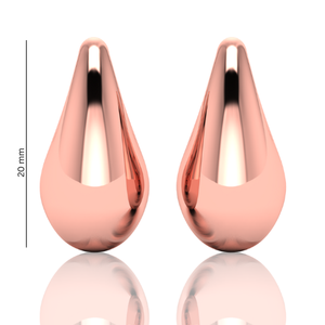 Dernière vente chaude 10k/14k/18k or blanc 4 griffes boucles d'oreilles bijoux en diamant de laboratoire - Product Image 3