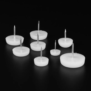 Furniture <b>Leg</b> Plastic Feet With Iron Nails <b>For</b> <b>Sofa</b> Chair Table Cabinet Height Increase Moisture Proof Easy Installation - Product Image 1