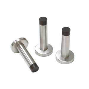 Tope de puerta magnético de acero inoxidable, tope de metal para puerta deslizante, montado en el suelo - Product Image 5