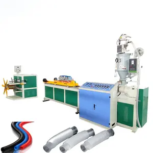 High Speed Plastic Corrugated Pipe Making Machine/PE PP PVC Single Wall Corrugated Pipe Machine Line