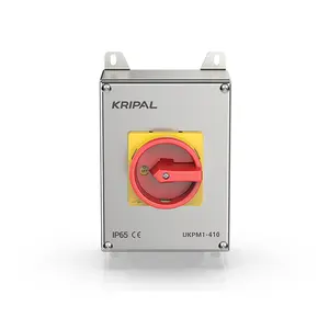 ON OFF Kripal 4pole 10A disconnecting switch AC isolator switch waterproof 3 phase gear selector switch 2 position