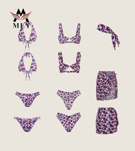 MLY Fabricante de Moda Praia Personalizada 2026 Novo Verão Feminino Conjunto de Duas Peças com Top Triângulo Biquíni Micro Fio Dental Sexy Traje de Banho - Product Image 1
