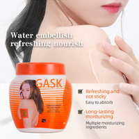 Crème Visage Hydratante Éclaircissante au Collagène et à la Carotte, Crème Visage Éclaircissante à la Vitamine C, Lotion Corporelle Hydratante et Blanchissante
