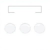 Lentille de visée en résine transparente HT Factory pour tir à l'arc, compatible avec les viseurs Fire Pig