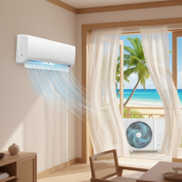 Nouveau climatiseur électrique à inversion split A++ 24000 BTU 2HP de haute qualité européenne, R32, refroidissement et chauffage pour usage commercial et domestique