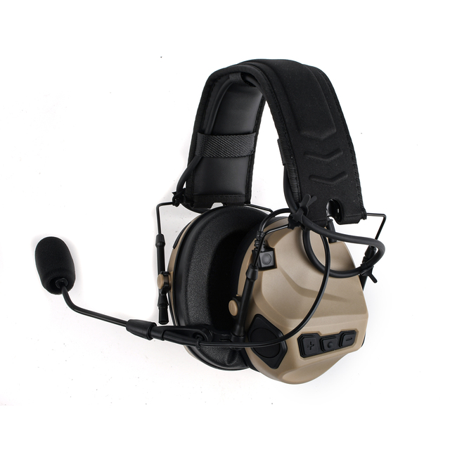 WADSN VII Tactical Communication Headset TH1 Headband Earphone Active Noise Cancelling Over-Ear Hearing Protection Headphones 2