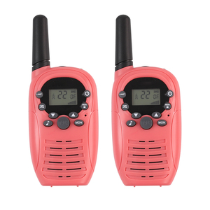 Trẻ em Walkie Talkie <span class=keywords><strong>AA</strong></span> pin <span class=keywords><strong>2</strong></span> cách cầm tay thu phát điện thoại đài phát thanh 22 kênh LCD đèn pin 3km dài phạm vi trẻ em Quà tặng - Product Image 5