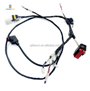 Lesun OEM ODM e-bisiklet ana kablo demeti e-bisiklet için özelleştirilmiş tel tesisat kablosu montaj - Product Image 1