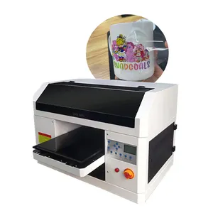 DOMSEM Inkjet A3+ Uv Printer Uv Ab Film Spot Printer 3050 Uv Flatbed Printer screen printing machine For Acrylic Card clothes